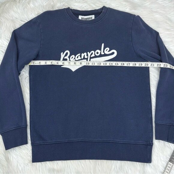 Beanpole Men's Navy Blue Crew Neck Designer Golf Long Sleeve Sweatshirt 100/C41‎ - Picture 9 of 10